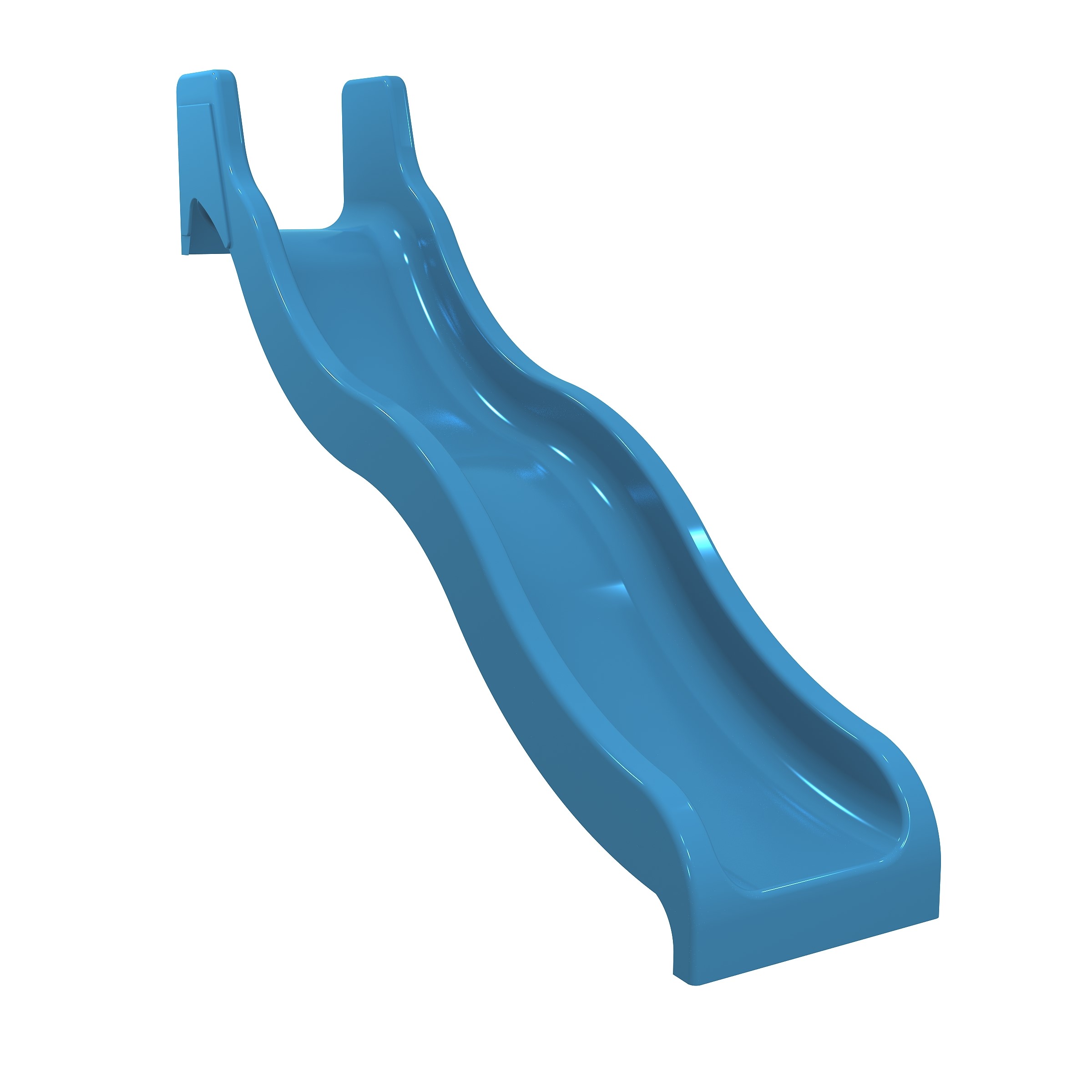 Горка стеклопластиковая Волна h-1.5 м